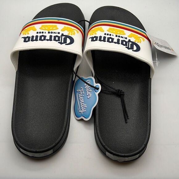 Corona Men's Rubber Strap Slide Sandals-‎ NWT- Men Size Medium= 8/9 - Picture 4 of 6